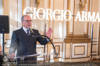 Giorgio Armani Empfang - Italienische Botschaft, Wien - Di 20.05.2025 - Giovanni PUGLIESE115