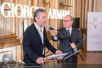 Giorgio Armani Empfang - Italienische Botschaft, Wien - Di 20.05.2025 - 116