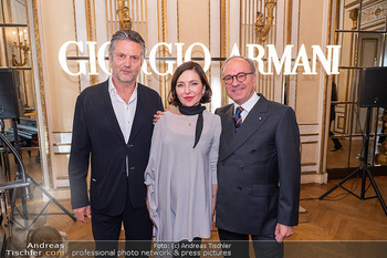 Giorgio Armani Empfang - Italienische Botschaft, Wien - Di 20.05.2025 - Bortolo VENTURELLI, Giovanni PUGLIESE, Debora LEPRE122
