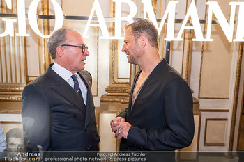 Giorgio Armani Empfang - Italienische Botschaft, Wien - Di 20.05.2025 - Giovanni PUGLIESE, Philipp HOCHMAIR128