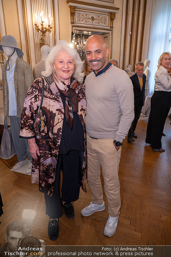 Giorgio Armani Empfang - Italienische Botschaft, Wien - Di 20.05.2025 - Marika LICHTER, Andreas WOLFRAM143