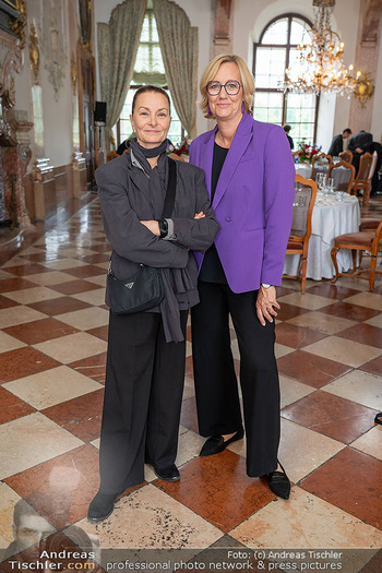 AmfAR PK - Schloss Leopoldskron, Salzburg - Di 27.05.2025 - Arabel VON KARAJAN, Birgit FENDERL3