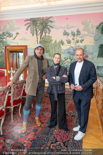 AmfAR PK - Schloss Leopoldskron, Salzburg - Di 27.05.2025 - Andreas KRONTHALER, Arabel VON KARAJAN, Gery KESZLER15