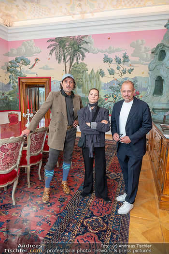 AmfAR PK - Schloss Leopoldskron, Salzburg - Di 27.05.2025 - Andreas KRONTHALER, Arabel VON KARAJAN, Gery KESZLER16