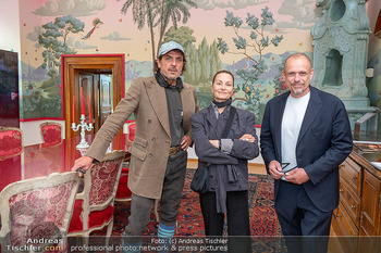 AmfAR PK - Schloss Leopoldskron, Salzburg - Di 27.05.2025 - Andreas KRONTHALER, Arabel VON KARAJAN, Gery KESZLER17