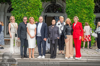 AmfAR PK - Schloss Leopoldskron, Salzburg - Di 27.05.2025 - Gery KESZLER mit Damenkomitee61