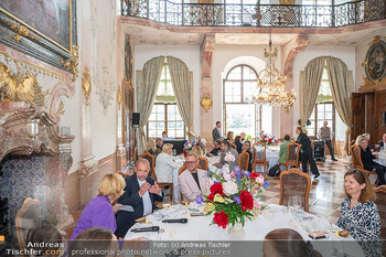 AmfAR PK - Schloss Leopoldskron, Salzburg - Di 27.05.2025 - runde Tische, Dinner, gesetzes Essen, prunkvoll, dinnieren85