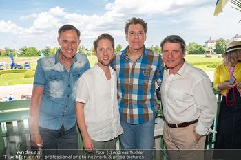Promi Trabrennen - Trabrennbahn Baden - So 01.06.2025 - Rene RUMPOLD, Christian SPATZEK, Andreas LICHTENBERGER, Markus F4