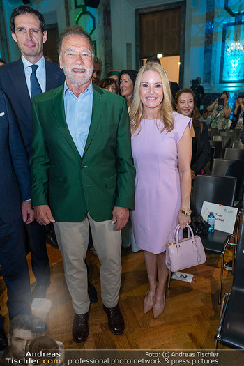 Austrian World Summig AWS Klimagifpel - Hofburg, Wien - Di 03.06.2025 - Arnold SCHWARZENEGGER, Heather MILLIGAN59