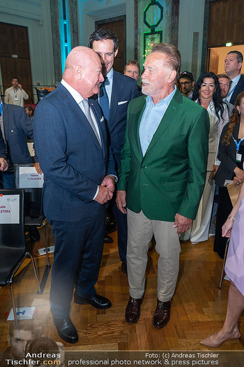 Austrian World Summig AWS Klimagifpel - Hofburg, Wien - Di 03.06.2025 - Arnold SCHWARZENEGGER, Christian STOCKER61