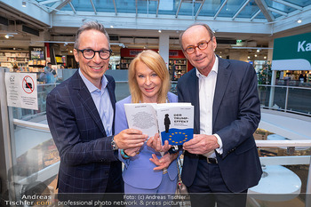 Buchpräsentation ´Der Trump Effekt´ - Thalia Wien Mitte - Di 03.06.2025 - Peter L EPPINGER, Gerda ROGERS, Othmar KARAS1