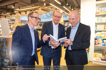 Buchpräsentation ´Der Trump Effekt´ - Thalia Wien Mitte - Di 03.06.2025 - Othmar KARAS, Martin KOCHER, Peter L EPPINGER38