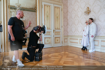 Heather Mills Fotoshooting - Hotel Palais Almanac, Wien - Mi 04.06.2025 - Mike DICKMAN, Jürgen HAMMERSCHMID47