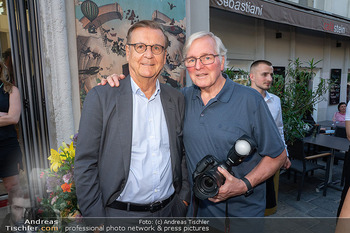 40 Jahresfeier - Cafe Stein, Wien - Do 12.06.2025 - Hans MAHR, Conny DE BEAUCLAIR2