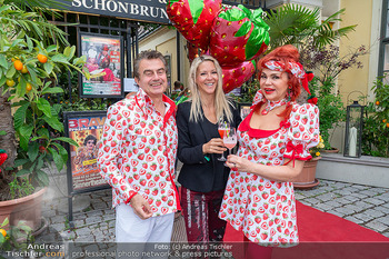 Schanigarten Opening - Schönbrunner Stöckl, Wien - Mo 16.06.2025 - Simone LUGNER, Konstantin SCHENK, Tamara TROJANI45