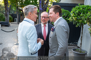 Esterhazy Künstlerfest - Volksgarten, Wien - Di 17.06.2025 - Alfons HAIDER, Alexander SCHALLENBERG, Daniel SERAFIN111
