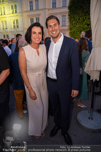 Raiffeisen Sommerfest - Albertina, Wien - Di 24.06.2025 - Elisabeth Elli KÖSTINGER, Alexander PRÖLL14