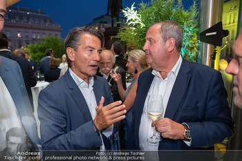 Raiffeisen Sommerfest - Albertina, Wien - Di 24.06.2025 - Roland WEIßMANN, Josef PRÖLL20