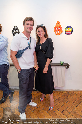 FJ Baur Ausstellungseröffnung - Seilerstätte 7, Wien - Mi 25.06.2025 - Wolfgang CERNY, Lisa KERN73