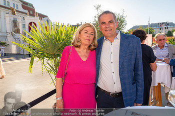 Premiere Wiener Opernsommer - Opernarena am Heumarkt, Wien - Di 01.07.2025 - Peter GROSSMANN GROßMANN mit Schwester39