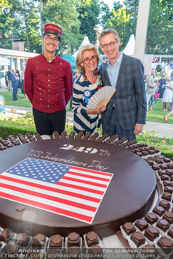 Independence Day Party - Residenz der US-Botschaft, Wien - Mi 02.07.2025 - Elisabeth GÜRTLER, Ralph GLEIS2