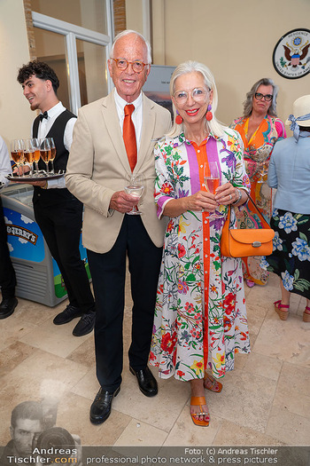 Independence Day Party - Residenz der US-Botschaft, Wien - Mi 02.07.2025 - Martina und Werner FASSLABEND7