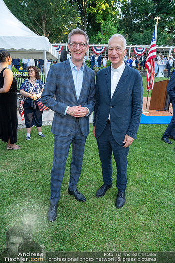 Independence Day Party - Residenz der US-Botschaft, Wien - Mi 02.07.2025 - Ralph GLEIS, Michael LANDAU10
