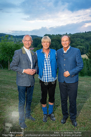 Hochzeit Dominic und Sonja Heinzl - Südsteiermark - Fr 04.07.2025 - Dominic HEINZL, Anton Toni FABER, Ernst MINAR15