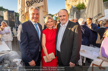 Premiere ´Der fliegende Holländer´ - Steinbruch St. Margarethen, Burgenland - Mi 09.07.2025 - Hans Peter DOSKOZIL mit Ehefrau Julia, Karl NEHMANNER110