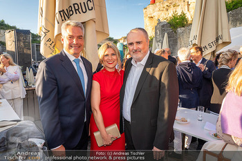 Premiere ´Der fliegende Holländer´ - Steinbruch St. Margarethen, Burgenland - Mi 09.07.2025 - Hans Peter DOSKOZIL mit Ehefrau Julia, Karl NEHMANNER111