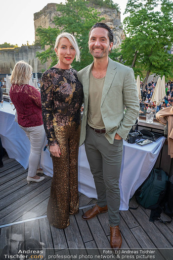Premiere ´Der fliegende Holländer´ - Steinbruch St. Margarethen, Burgenland - Mi 09.07.2025 - Heather MILLS mit Freund Mike DICKMAN118