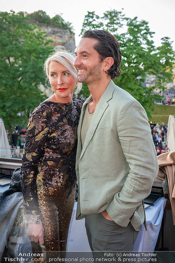 Premiere ´Der fliegende Holländer´ - Steinbruch St. Margarethen, Burgenland - Mi 09.07.2025 - Heather MILLS mit Freund Mike DICKMAN121
