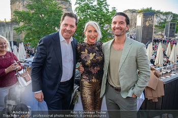 Premiere ´Der fliegende Holländer´ - Steinbruch St. Margarethen, Burgenland - Mi 09.07.2025 - Daniel SERAFIN, Heather MILLS mit Freund Mike DICKMAN123