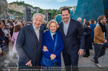 Premiere ´Der fliegende Holländer´ - Steinbruch St. Margarethen, Burgenland - Mi 09.07.2025 - Familie Harald, Mausi Inge und Daniel SERAFIN (Vater, Mutter, So130