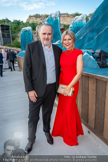 Premiere ´Der fliegende Holländer´ - Steinbruch St. Margarethen, Burgenland - Mi 09.07.2025 - Hans Peter DOSKOZIL mit Ehefrau Julia132