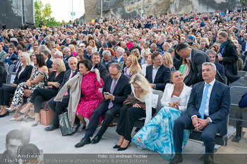 Premiere ´Der fliegende Holländer´ - Steinbruch St. Margarethen, Burgenland - Mi 09.07.2025 - Übersichtsfoto, Publikum, Zuschauerränge163