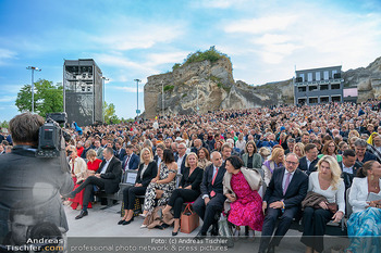 Premiere ´Der fliegende Holländer´ - Steinbruch St. Margarethen, Burgenland - Mi 09.07.2025 - Übersichtsfoto, Publikum, Zuschauerränge164