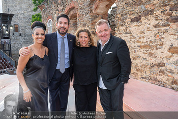 Premiere ´La Traviata´ - Oper Burg Gars, NÖ - Sa 12.07.2025 - Clemens UNTERREINER, Hila FAHIMA, Carolin PIENKOS, Cornelius OBO36