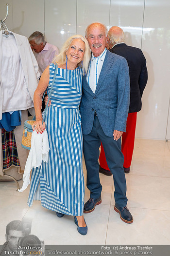 Dagmar Millesi Geburtstagsparty - Privatwohnung, Wien - Sa 02.08.2025 - Sepp RIEDER mit Ehefrau53