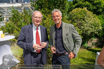 Dagmar Millesi Geburtstagsparty - Privatwohnung, Wien - Sa 02.08.2025 - Clemens HELLSBERG, Peter EDELMANN97
