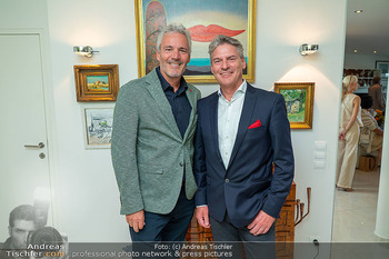 Dagmar Millesi Geburtstagsparty - Privatwohnung, Wien - Sa 02.08.2025 - Peter und Paul EDELMANN (Brüder)195