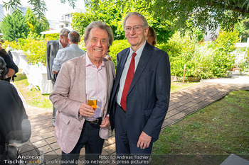 Dagmar Millesi Geburtstagsparty - Privatwohnung, Wien - Sa 02.08.2025 - Rudolf BUCHBINDER, Clemens HELLSBERG225