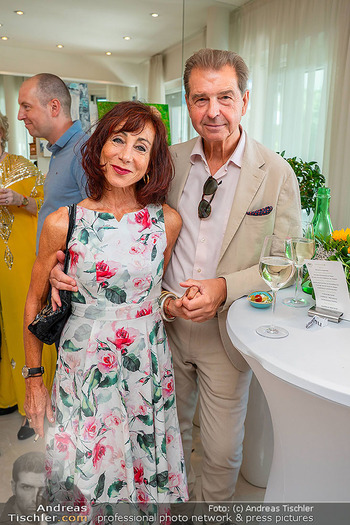 Dagmar Millesi Geburtstagsparty - Privatwohnung, Wien - Sa 02.08.2025 - Andrea ECKERT, Reinhard WINDHAGER235