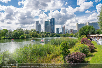 Dagmar Millesi Geburtstagsparty - Privatwohnung, Wien - Sa 02.08.2025 - Kaiserwasser, alte Donau, Skyline Vienna, DC Tower, Badesee, Som266