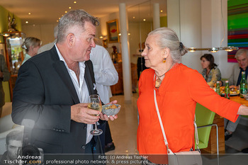 Dagmar Millesi Geburtstagsparty - Privatwohnung, Wien - Sa 02.08.2025 - Elisabeth Sissy STRAUS, Cornelius OBONYA286