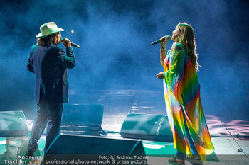 Amore Italiano - Seebühne Mörbisch - Mo 04.08.2025 - Al BANO und Romina POWER (Bühnenfoto)13