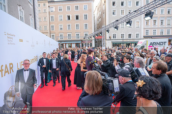 amfAR Gala - Residenz Salzburg, Salzburg - So 24.08.2025 - Red Carpet Übersichtsfoto, Presse, Medienvertreter, Journaliste35
