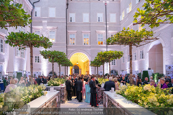 amfAR Gala - Residenz Salzburg, Salzburg - So 24.08.2025 - Cocktailempfang im Hof, Abendgesellschaft, Empfang, Party, Fest127