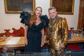 amfAR Gala - Residenz Salzburg, Salzburg - So 24.08.2025 - Cornelius OBONYA, Ute LEMPER (backstage)188