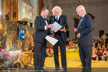 amfAR Gala - Residenz Salzburg, Salzburg - So 24.08.2025 - Bob GELDOF, Josef Sepp SCHELLHORN, Rudi KLAUSNITZER270